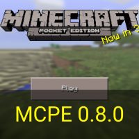 Скачать Minecraft PE 0.8.0