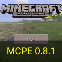 Скачать Minecraft PE 0.8.1