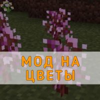 Скачать Мод на Цветы на Minecraft PE